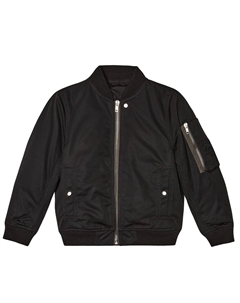 Куртка-бомбер на пуху, черный Rick owens