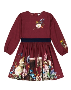 Платье Christine из смесового хлопка с принтом, разноцветный Molo