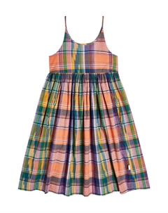 Клетчатое платье Chrissie из хлопкового поплина, разноцветный Molo