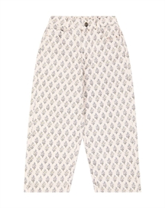 Брюки elaine из хлопка с принтом, мультиколор The new society