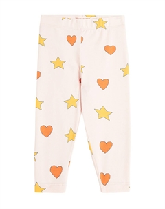 Леггинсы из смесового хлопка с детским принтом, розовый Tinycottons