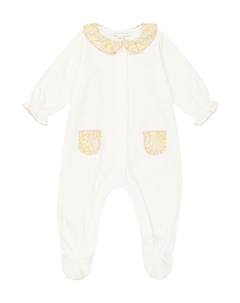 Детский комбинезон из хлопкового трикотажа, мультиколор Tartine et chocolat