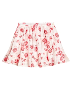 Хлопковая юбка с цветочным принтом, мультиколор Tartine et chocolat