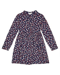 Платье fantine с принтом, синий Bonpoint