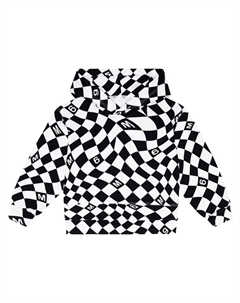 Худи из хлопка с принтом, разноцветный Mm6 maison margiela
