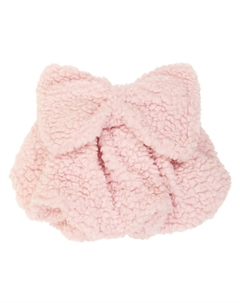 Юбка из смесовой шерсти с бантом, розовый Caroline bosmans