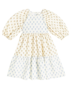 Чудо-платье из льна и хлопка, бежевый The new society