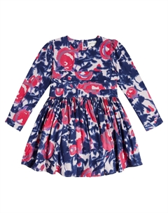 Платье Tempo из смесового хлопка с цветочным принтом, розовый Morley