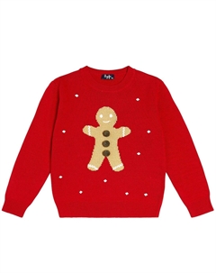 Свитер из натуральной шерсти, мультиколор Il gufo