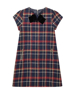 Платье из смесовой шерсти, мультиколор Tartine et chocolat