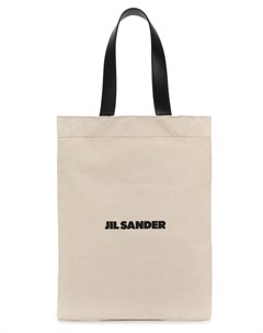 Текстильная сумка шоппер Jil sander