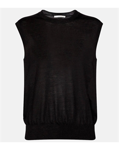 Кашемировый жилет Balham, черный The row