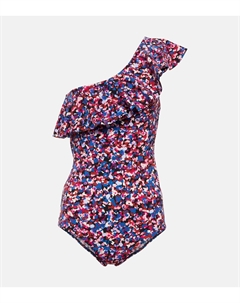 Купальник Sicily с цветочным принтом, разноцветный Isabel marant
