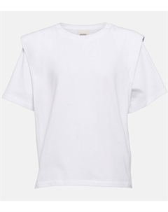 Многослойный топ из хлопка, белый Isabel marant