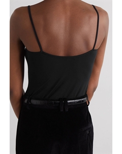 Майка Brixton из эластичного джерси, черный The row