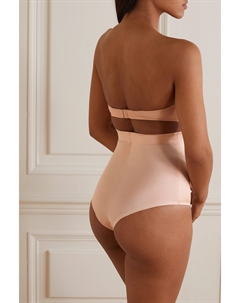 Эластичные стринги с высокой посадкой Suit Your Fancy, нейтральный Spanx