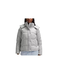 Куртка Wunder Puff Series женская, цвет Silver Drop Lululemon