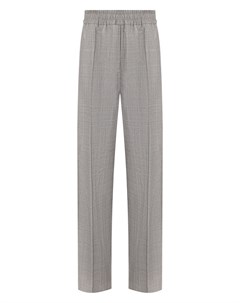 Шерстяные брюки с эластичным поясом и контрастными лампасами Calvin klein 205w39nyc