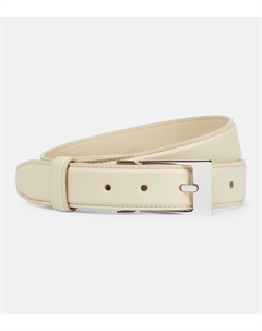 Ремень из драгоценной кожи, белый The row