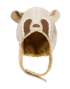 Кожаная шляпа капи, бежевый Donsje