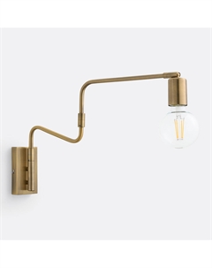 Бра на шарнире из железа Hiba желтый Laredoute