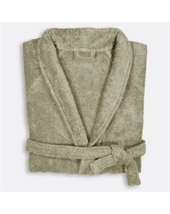 Халат махровый с шалевым воротником 450 гм зеленый La redoute interieurs