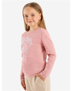 Лонгслив для девочки, Розовый Kapika