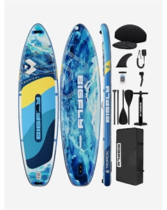 Надувной двухслойный SUP-борд TROPICAL BLUE PRO, 11' 335*86*15 см, сапборд, Голубой Bigfly