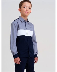 Сорочка текстильная для мальчиков (regular fit) School by playtoday