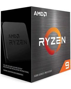Процессор Ryzen 9 5950X 100-100000059WOF Zen 3 16C/32T 3.4-4.9GHz (AM4, L3 64MB, 7nm, 105W) BOX w/o cooler Amd