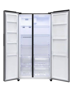 Холодильник двухкамерный Krona Eiskalt 9159 Sbs Tnf Inox Total No Frost, Side by Side, инверторный нержавеющая сталь Крона