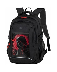 Рюкзак Content Red Moon, 36.4 х 47.8 х 5.8 см, 0.76кг, черный Brauberg