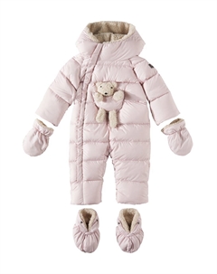 Детский зимний комбинезон, цвет smoothie pink Il gufo