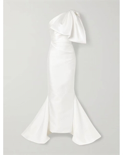 Платье Priya из атласного твила со сборками на одно плечо, белый Solace london