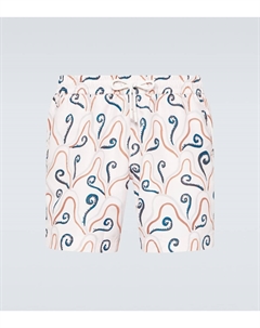 Классические шорты для плавания, белый Commas