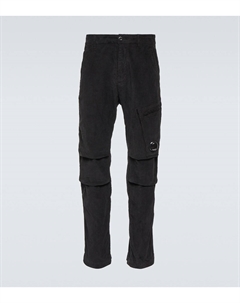 Вельветовые прямые брюки, черный C.p. company