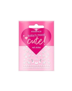 Наклейки для ногтей Pegatinas Para Uñas Today's Mood: Cute!, 1 UD Essence
