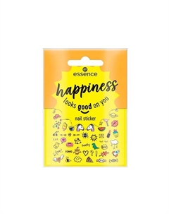 Наклейки для ногтей Pegatinas Para Uñas Happiness Looks Good On You, 1 UD Essence