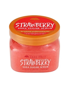 Скраб для тела Strawberry Shea Sugar Scrub, 510 g Tree hut