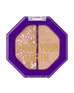 Тени для век Дуэт Savage Queen Know Your Worth Eyeshadow, цвет selfish Wibo