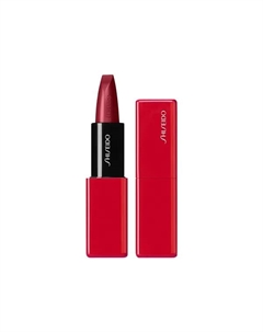 Губная помада с полным покрытием Technosatin Gel Lipstick, цвет scarlet cluster Shiseido