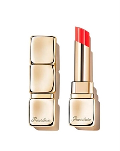Сияющая финишная помада Kisskiss Shine Bloom, цвет love tulip Guerlain