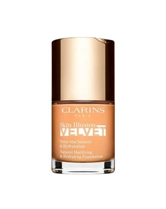 Основа под макияж с естественным финишем Skin Illusion Velvet, цвет caramel Clarins