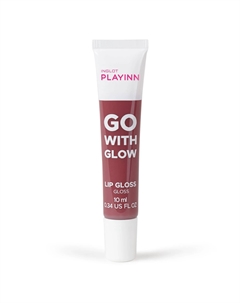Питательный блеск для губ Playinn Go With Glow Lip Gloss, цвет go with cherry Inglot
