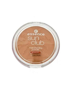 Матирующая бронзирующая пудра Sun Club Matt Bronzing Powder, цвет lighter skin Essence