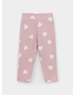 Лосины из гладкого эластичного трикотажа для девочки Crockid