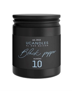 Свеча с ароматом чёрного перца Terre Masculin Black Pepper Ucandles