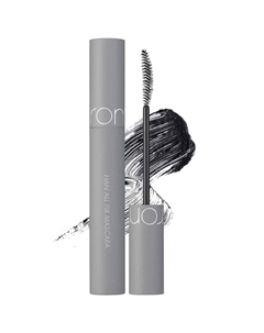Удлиняющая чёрная тушь для ресниц Han All Fix Mascara L01 Long Black Rom&nd