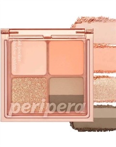 Компактная палетка для макияжа глаз Ink Pocket Shadow Palette 01 Fancy Spring Sunshine Peripera