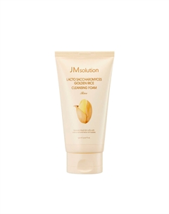 Мягкая пенка-скраб для умывания с экстрактом риса Lacto Saccharomyces Golden Rice Cleansing Foam Jmsolution